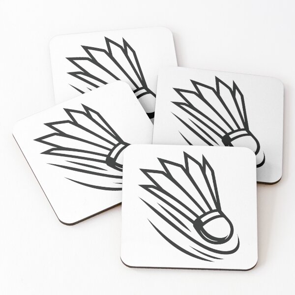 Item preview, Feather Fury – Aggressive Full-Frame Badminton Birdie Art designed and sold by techy-rrr.