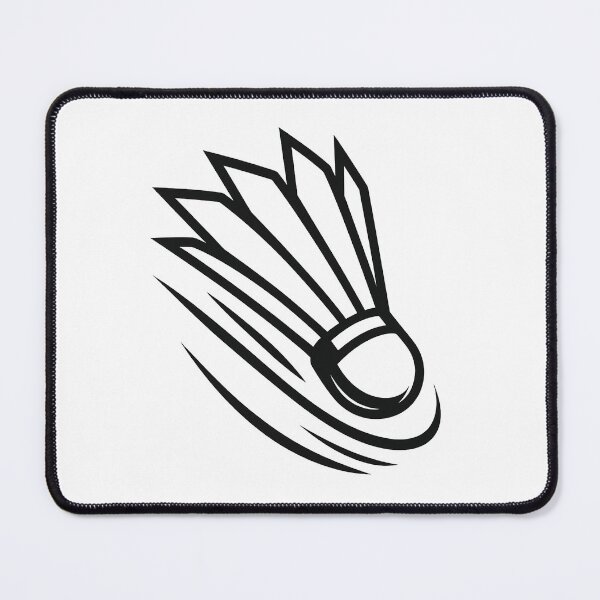 Item preview, Feather Fury – Aggressive Full-Frame Badminton Birdie Art designed and sold by techy-rrr.