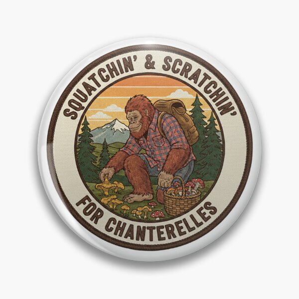 Item preview, Bigfoot Scratchin for Chanterelles designed and sold by ifdogscouldclap....