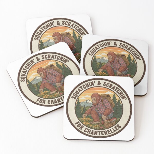 Item preview, Bigfoot Scratchin for Chanterelles designed and sold by ifdogscouldclap....
