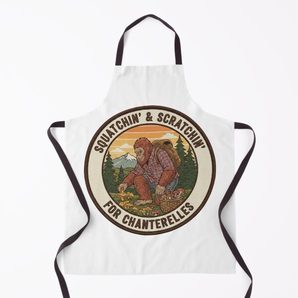 Item preview, Bigfoot Scratchin for Chanterelles designed and sold by ifdogscouldclap....