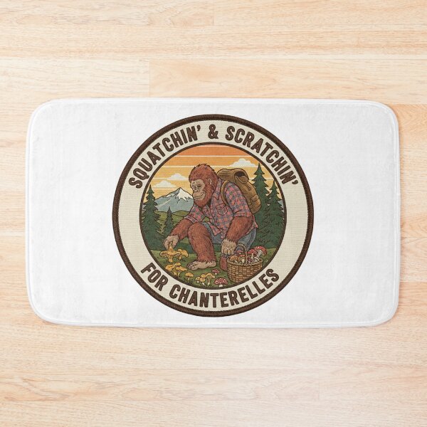 Item preview, Bigfoot Scratchin for Chanterelles designed and sold by ifdogscouldclap....