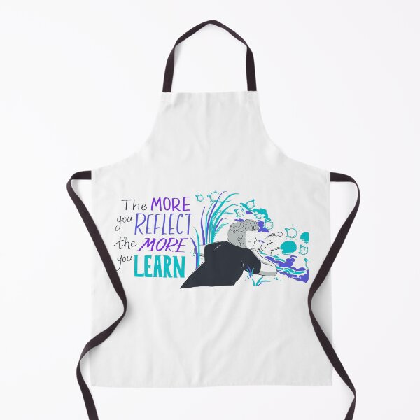 Item preview, The more you reflect the more you learn - Self Motivation designed and sold by CapriCreatives.