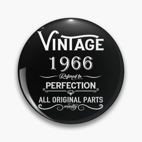 Item preview, Born in 1966 vintage funny 60th birthday gift designed and sold by Alexaltay.