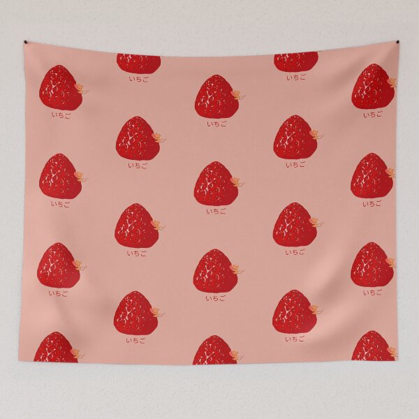 Item preview, strawberry pattern kero designed and sold by gibbianne.