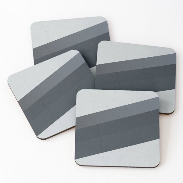 Item preview, Scandi Geometric Stripes concrete gray designed and sold by Petra Lang.