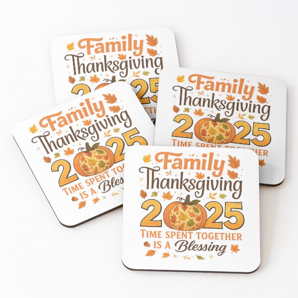 Item preview, Family Thanksgiving 2025 Time Spent Together Is Blessing  designed and sold by hemagamo.