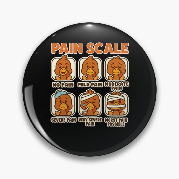 Item preview, Turkey Funny Pain Scale Pain Trauma Thanksgiving Vintage Assessment Nurse designed and sold by PAMELANUNZIO.