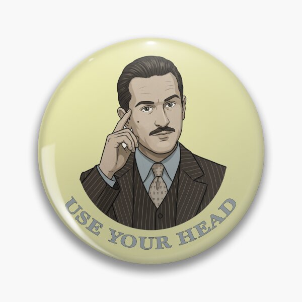 Item preview, The Don's Doctrine - USE YOUR HEAD designed and sold by CleverCulture.