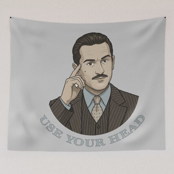 Item preview, The Don's Doctrine - USE YOUR HEAD designed and sold by CleverCulture.