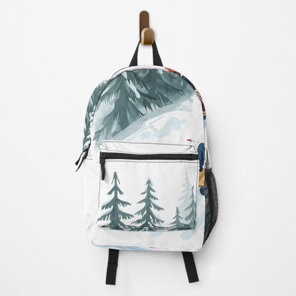 Item preview, Downhill Delight – Sledding Adventure Illustration designed and sold by catcurio.