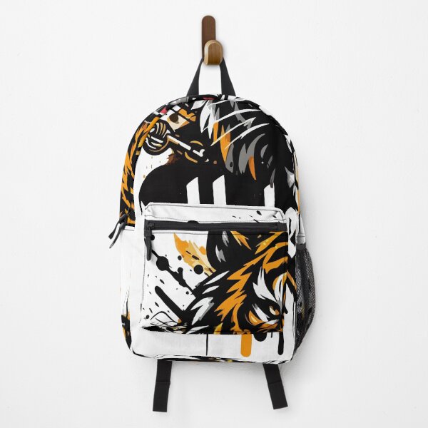 Item preview, Unleashed Aggressive Tiger - Bold Graffiti Streetwear Art designed and sold by Design-Pro-21.