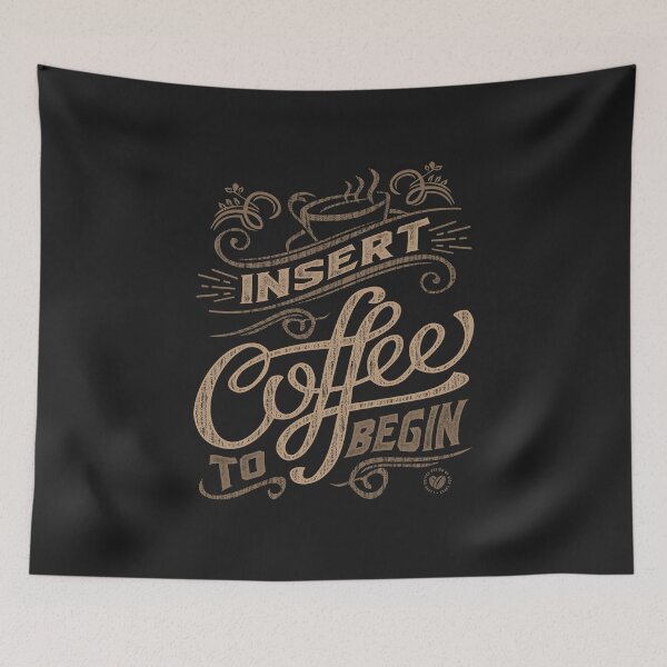 Item preview, Insert Coffee To Begin designed and sold by cidolopez.