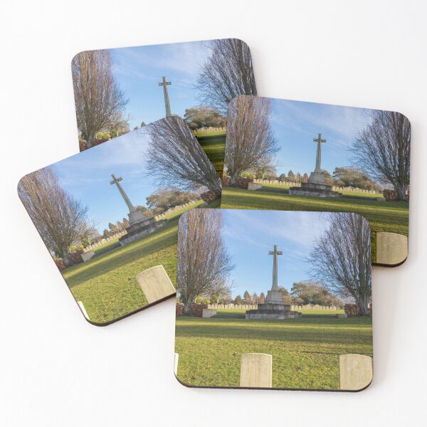 Item preview, The CWGC Cross of Sacrifice at Haycombe Cemetery. designed and sold by DroneUk.