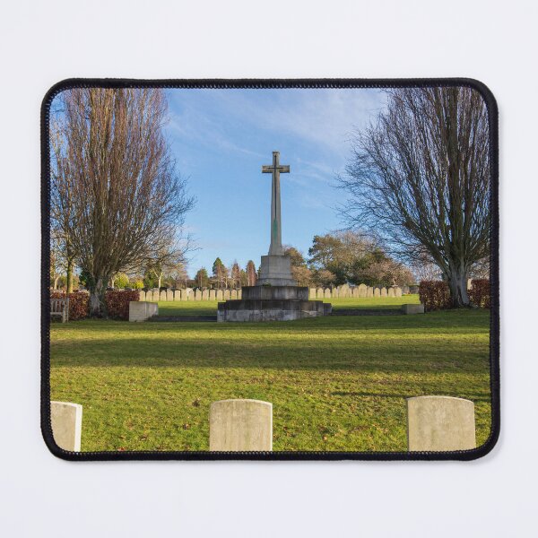 Item preview, The CWGC Cross of Sacrifice at Haycombe Cemetery. designed and sold by DroneUk.
