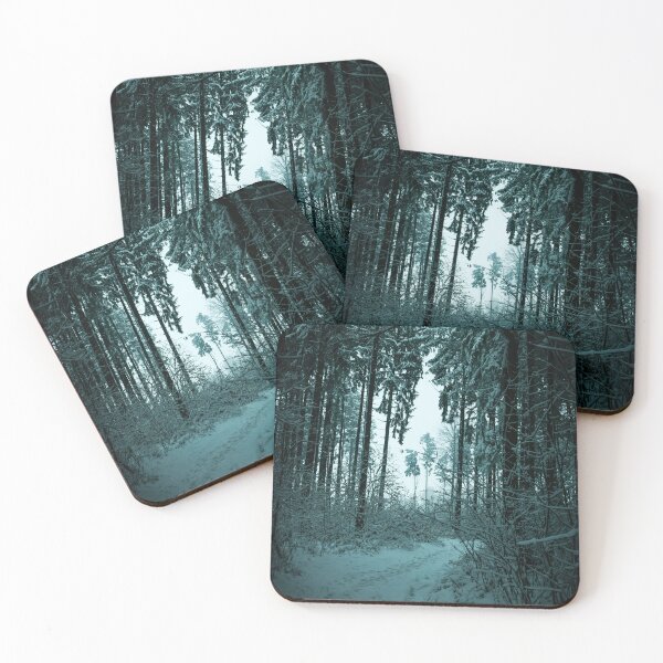 Item preview, Snowy Winter Forest with Peaceful, Frosty Atmosphere designed and sold by eGreenHat.