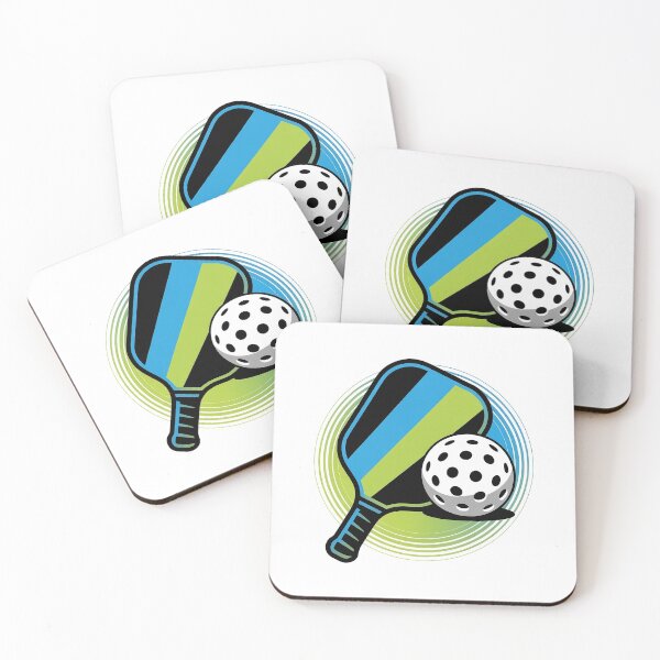 Item preview, Pickleball Pulse – Radiant Paddle & White Ball designed and sold by techy-rrr.