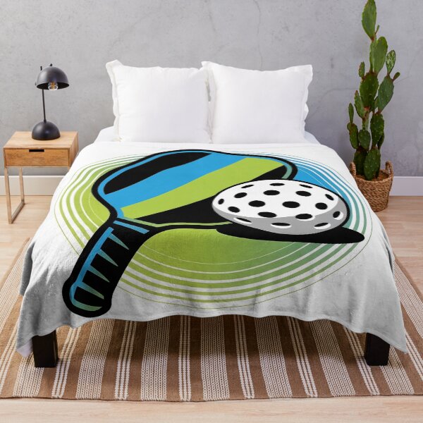 Item preview, Pickleball Pulse – Radiant Paddle & White Ball designed and sold by techy-rrr.