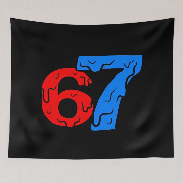 Item preview, 6 7 Viral Trend - Bold Urban Number Graphic designed and sold by WHITE FLAME PRINTS.