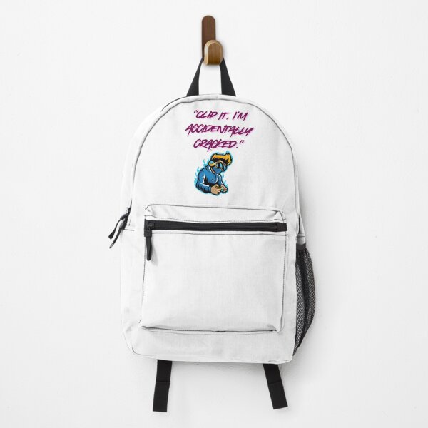 Item preview, Accidentally Cracked – Clip It Gamer Quote designed and sold by SloganSauce.