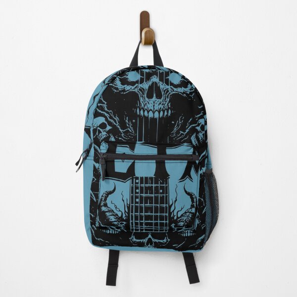 Item preview, Sinister Demon Guitar Heavy Metal Skull Shirt – Dark Rock Music Tee designed and sold by Sinister prints.