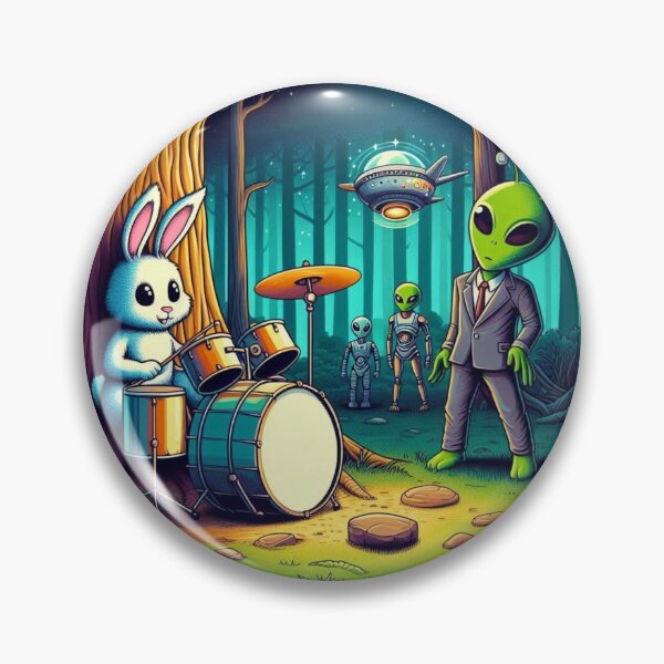 Item preview, Drummer Cute white Bunny  designed and sold by Dogandesighn.