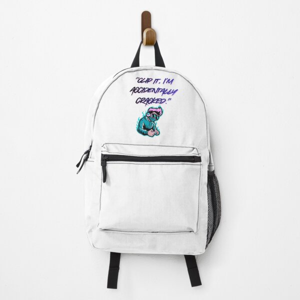 Item preview, Accidentally Cracked – Clip It cool Gamer Quote designed and sold by SloganSauce.