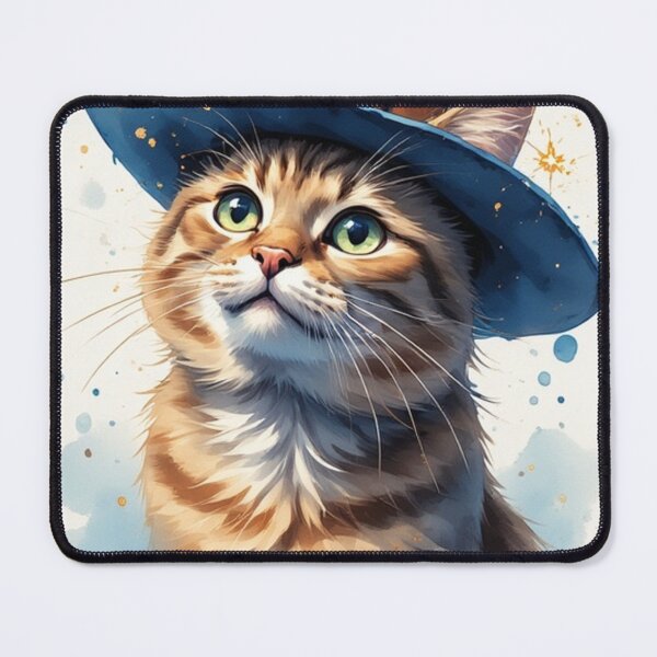 Item preview, wizard cat designed and sold by vinniespeer.