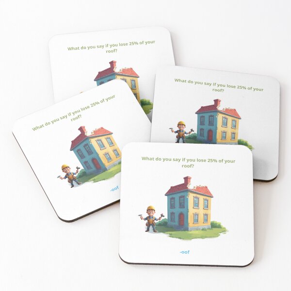 Item preview, Dad Joke Roof designed and sold by AuraCraftMarket.
