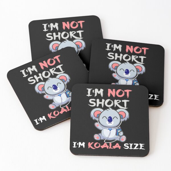 Item preview, Cute Music-Loving Koala with Funny “Koala Size” Quote designed and sold by T-Chou.