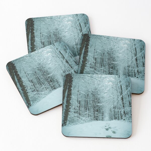 Item preview, Snowy Winter Forest with Peaceful designed and sold by eGreenHat.