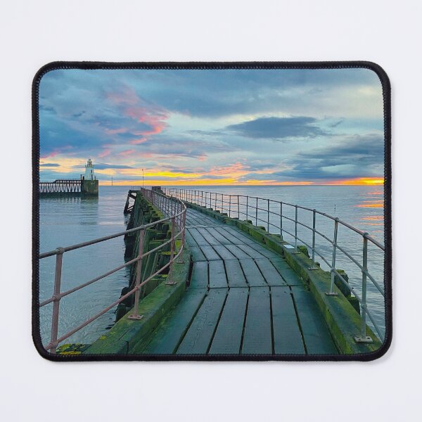 Item preview, Piers at the mouth of the River Blyth in Northumberland designed and sold by Violaman.