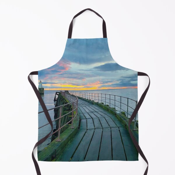 Item preview, Piers at the mouth of the River Blyth in Northumberland designed and sold by Violaman.