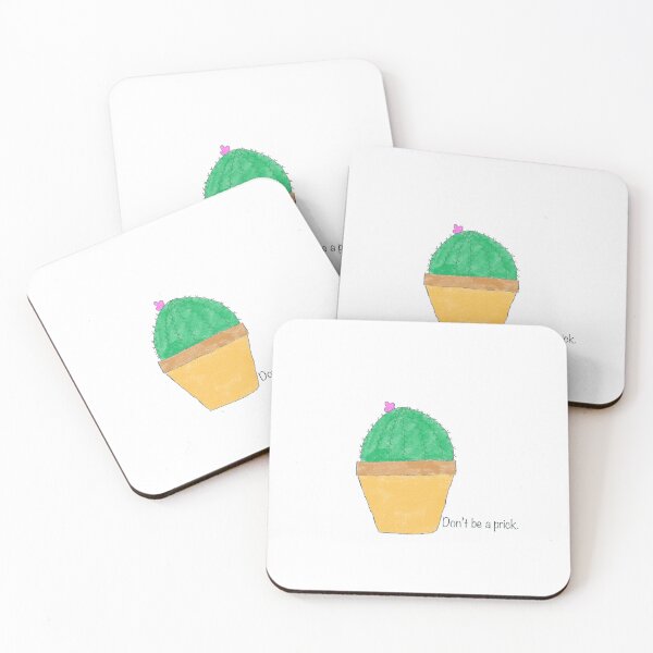 Item preview, Don’t Be a Prick – Sassy Cactus Doodle designed and sold by SaraInColour.