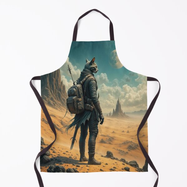 Item preview, Tabby Warrior – Feline Fantasy meets a thirst for adventure & extraterrestrial vibes designed and sold by FotoworldEdel.