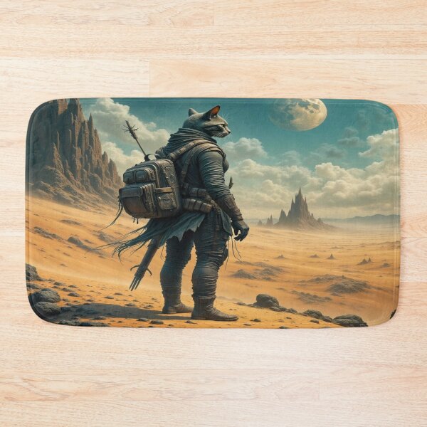 Item preview, Tabby Warrior – Feline Fantasy meets a thirst for adventure & extraterrestrial vibes designed and sold by FotoworldEdel.