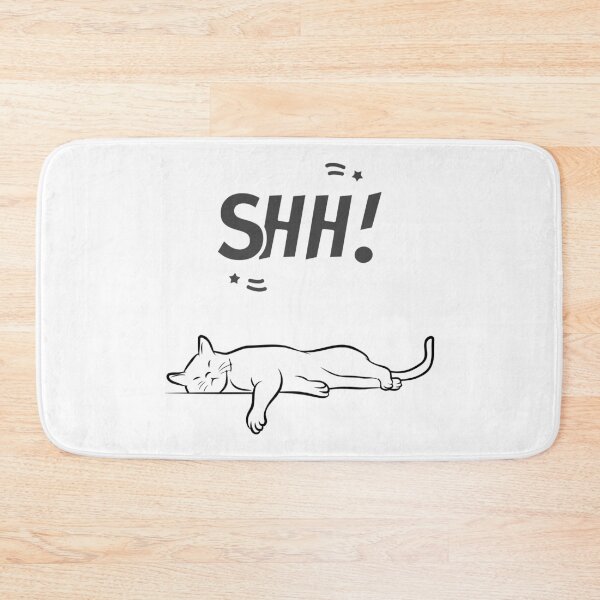 Item preview, Shh! Sleeping Cat – Do Not Disturb,Quiet Please – Napping Cat” designed and sold by Like it.