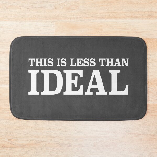 Item preview, This is less than ideal (white) designed and sold by helengarvey.