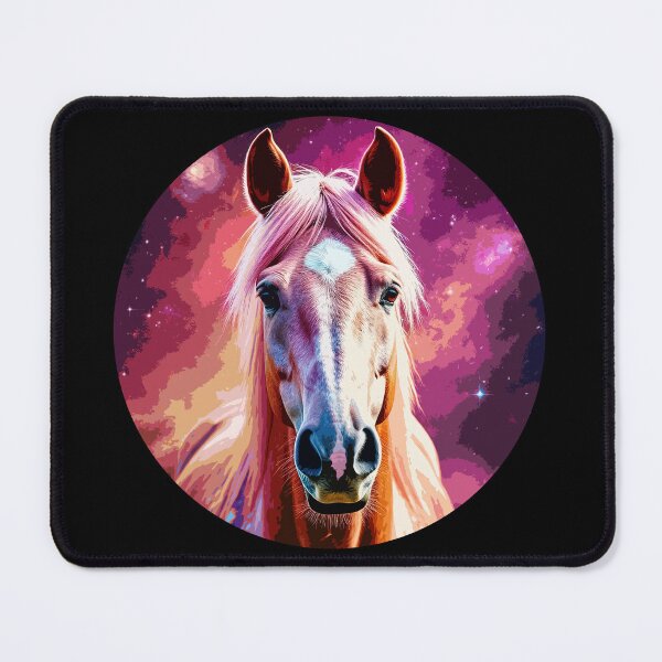 Item preview, Purple Cosmic Horse Portrait designed and sold by PeasyEasy.