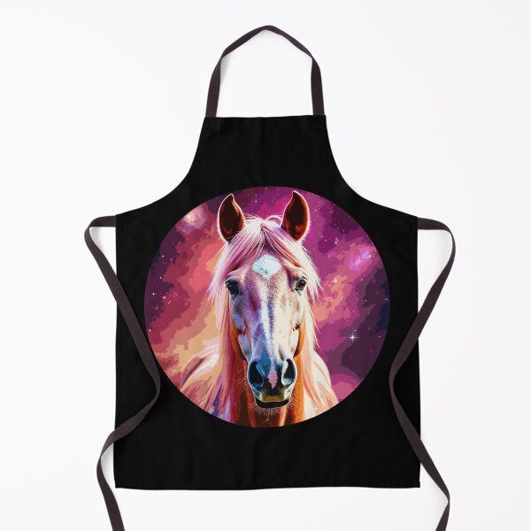 Item preview, Purple Cosmic Horse Portrait designed and sold by PeasyEasy.