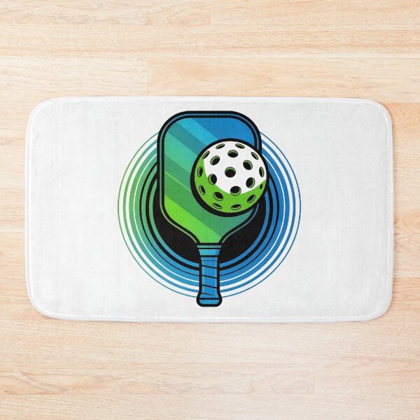 Item preview, Pickleball Pulse – Radiant Paddle & White Green Ball designed and sold by techy-rrr.