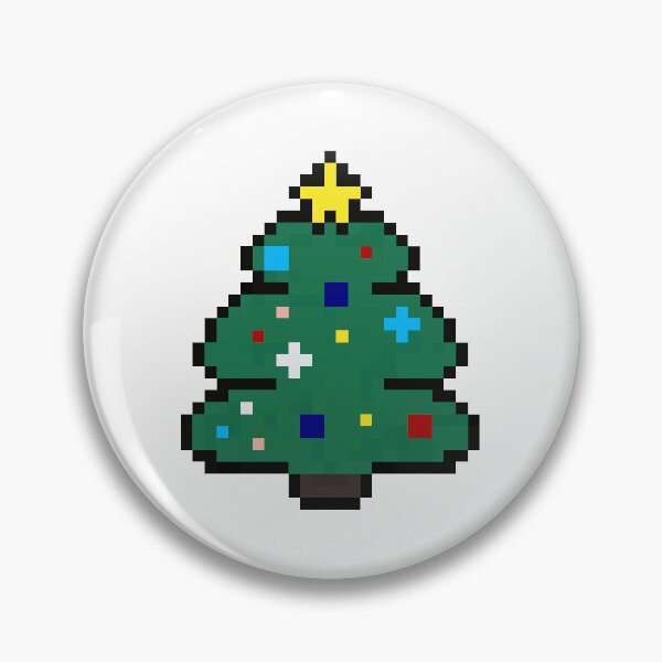 Item preview, Pixel Christmas Tree | Cute Retro Holiday Design designed and sold by Q Studio.