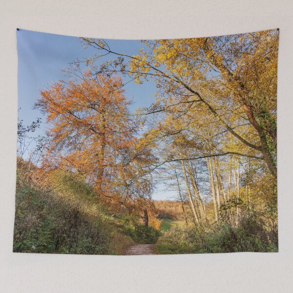 Item preview, Autumn Walking designed and sold by HazyApplePhoto.