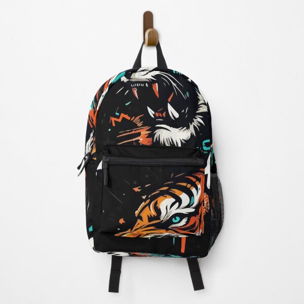 Item preview, Unleashed Tiger in City - Urban Graffiti Streetwear Art designed and sold by Design-Pro-21.