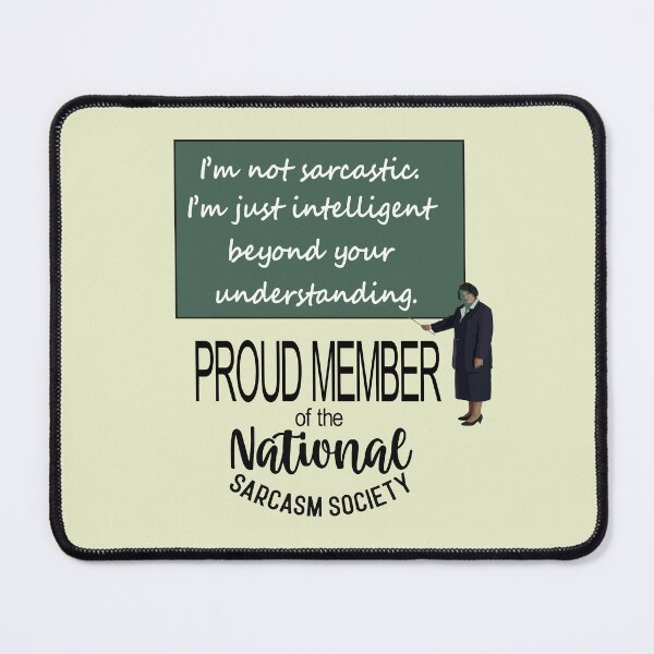Item preview, I’m Not Sarcastic. I’m Just Intelligent Beyond Your Understanding. designed and sold by taiche.