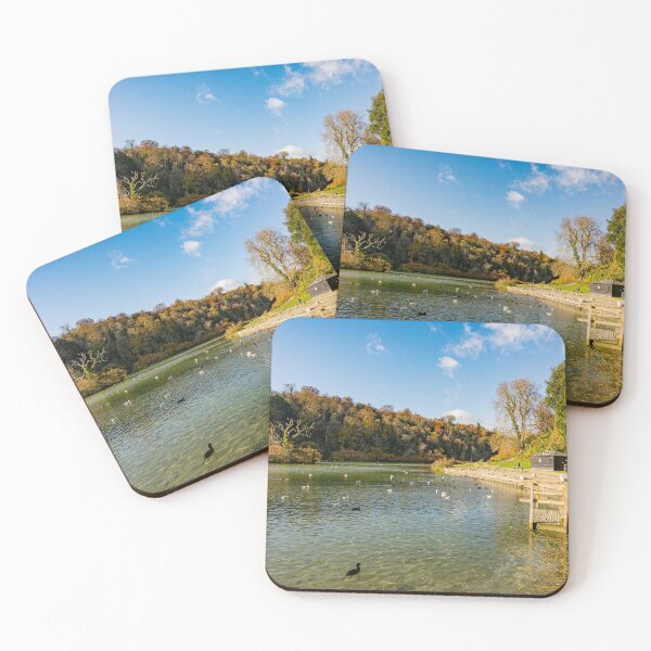 Item preview, Autumn Sun on Swanbourne Lake designed and sold by HazyApplePhoto.