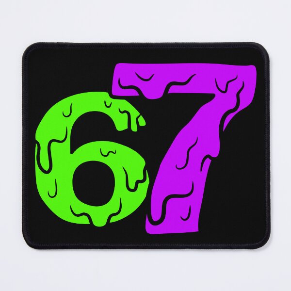 Item preview, 6 7 Viral Trend - Bold Urban Number Graphic designed and sold by WHITE FLAME PRINTS.