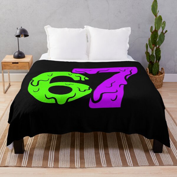 Item preview, 6 7 Viral Trend - Bold Urban Number Graphic designed and sold by WHITE FLAME PRINTS.