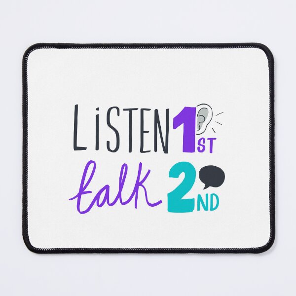 Item preview, Listen first talk then designed and sold by CapriCreatives.