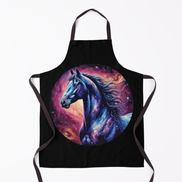 Item preview, Beautiful Colorful Cosmic Horse Portrait designed and sold by PeasyEasy.
